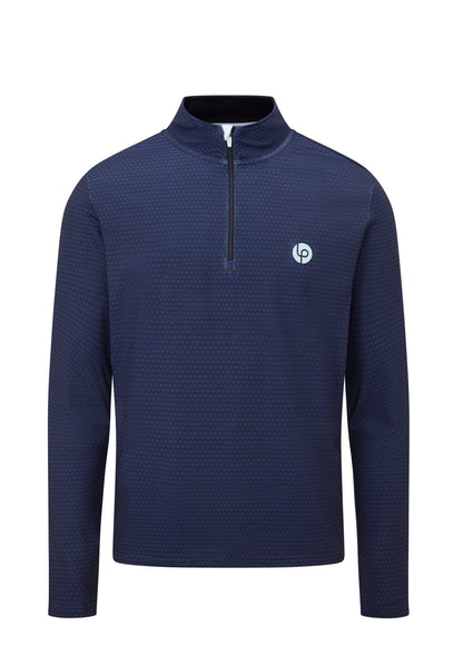 Full lupr ¼ Zip Mid Layer - Twilight