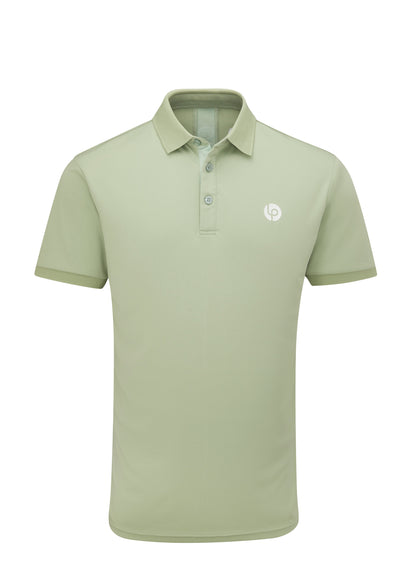 Stripe Polo - Pistachio
