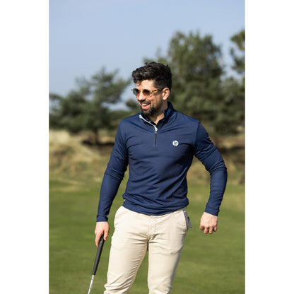 Full lupr ¼ Zip Mid Layer - Twilight
